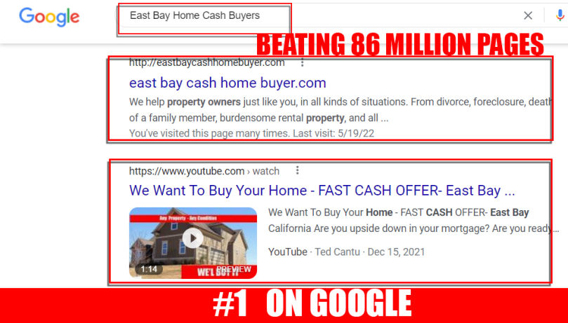 Ted Cantu SEO - Page 1 Results - We Beat 86 Million Pages